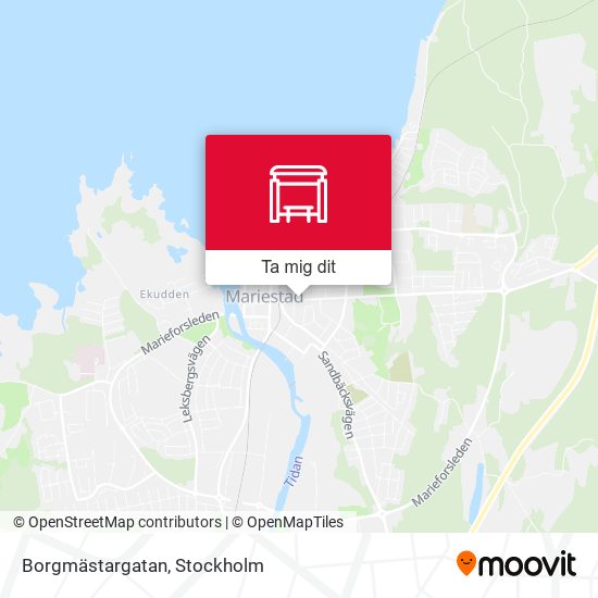 Borgmästargatan karta