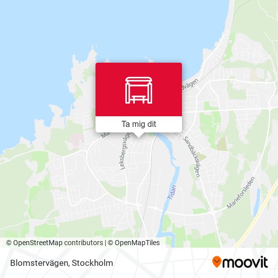 Blomstervägen karta