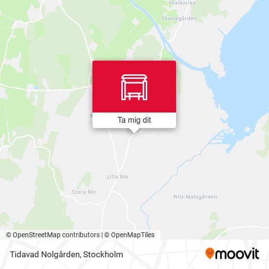 Tidavad Nolgården karta