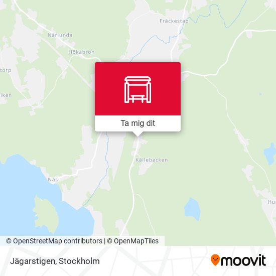 Jägarstigen karta