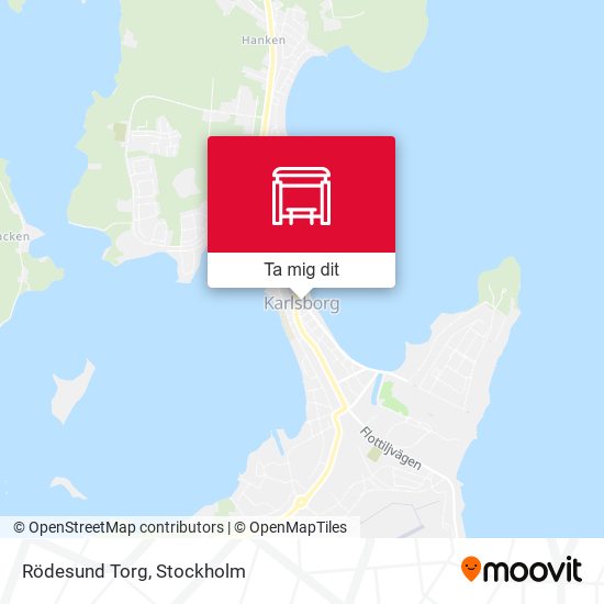 Rödesund Torg karta