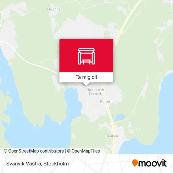 Svanvik Västra karta