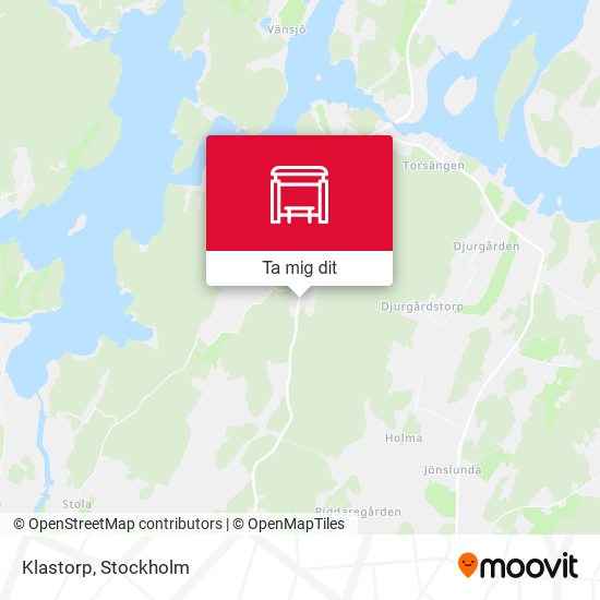 Klastorp karta