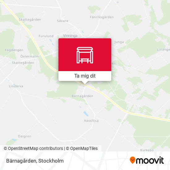 Bärnagården karta