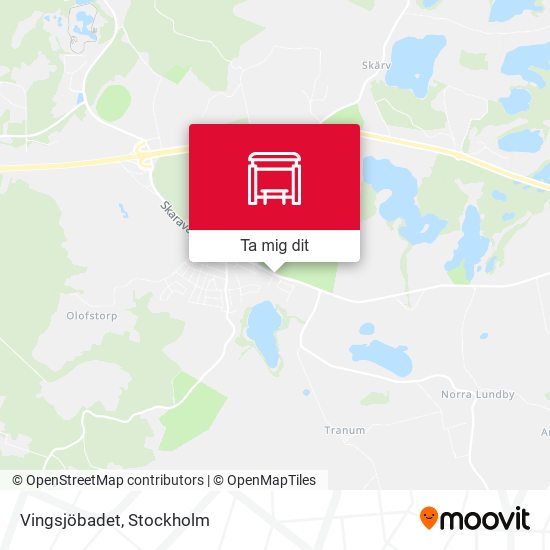 Vingsjöbadet karta
