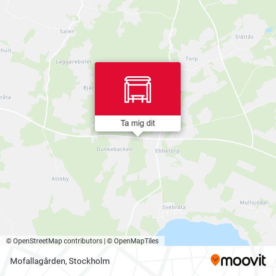 Mofallagården karta