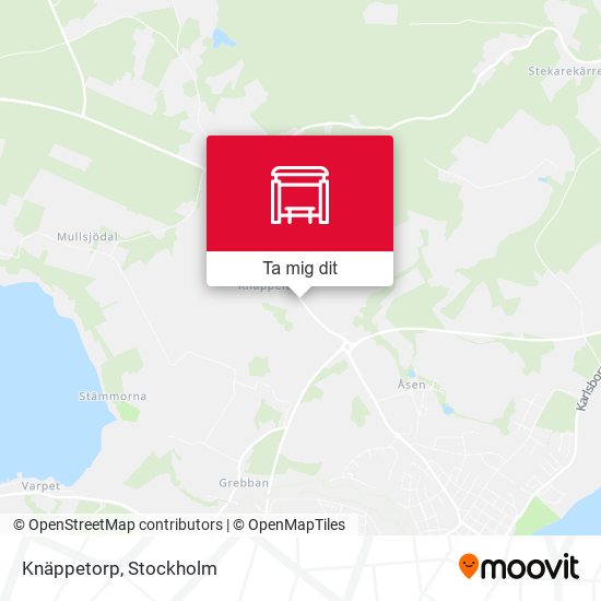 Knäppetorp karta