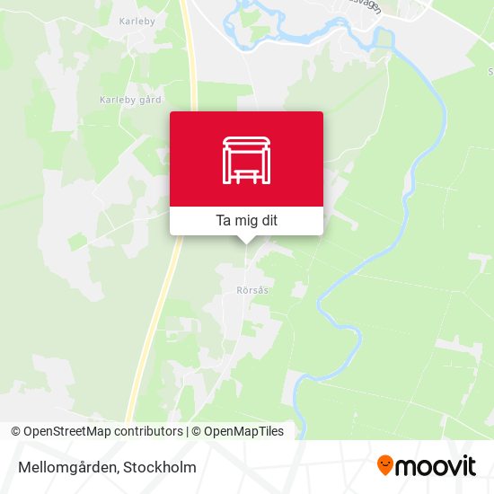 Mellomgården karta