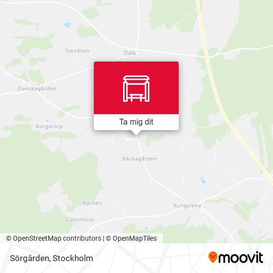 Sörgården karta