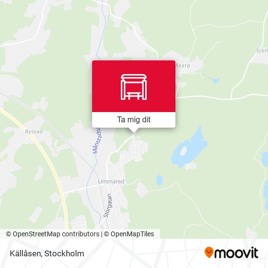 Källåsen karta