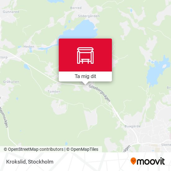 Krokslid karta