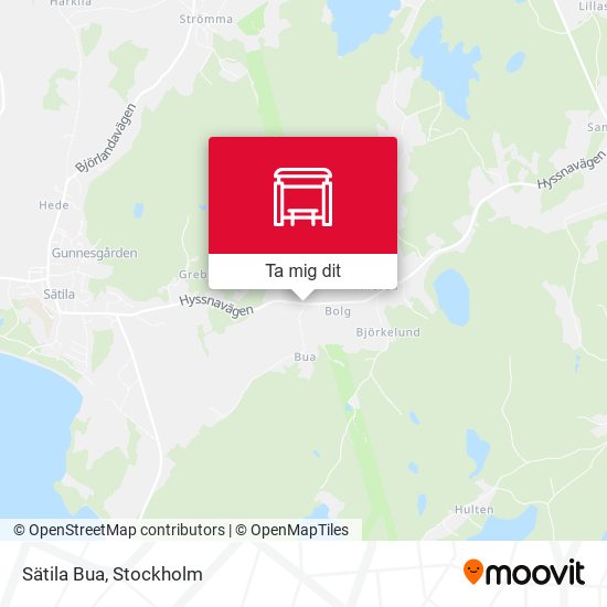 Sätila Bua karta