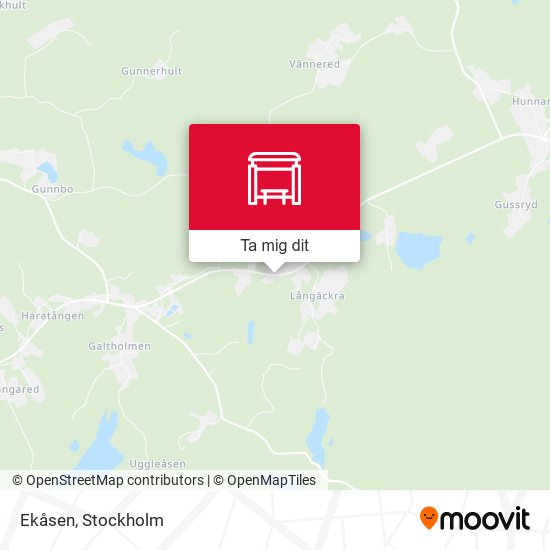 Ekåsen karta