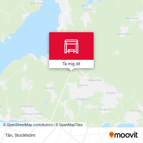 Tån karta