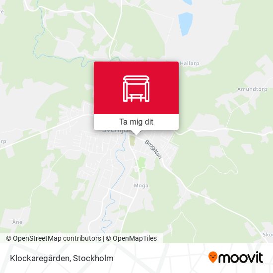 Klockaregården karta