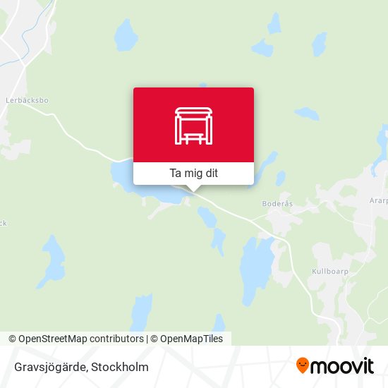 Gravsjögärde karta