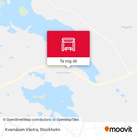 Kvarnåsen Västra karta