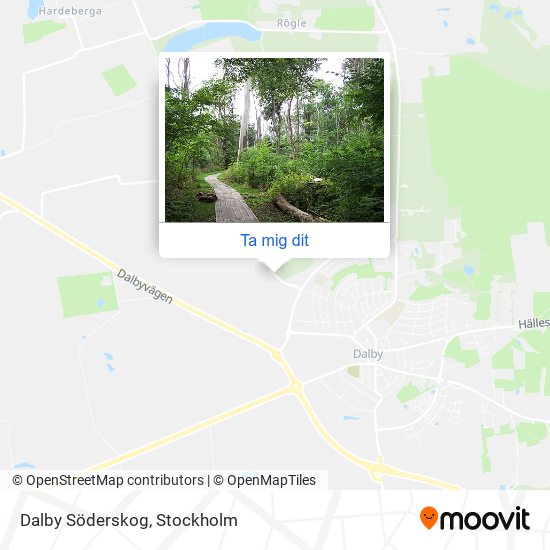 Dalby Söderskog karta