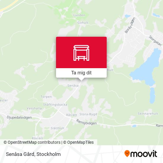 Senåsa Gård karta