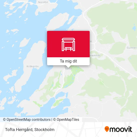 Tofta Herrgård karta