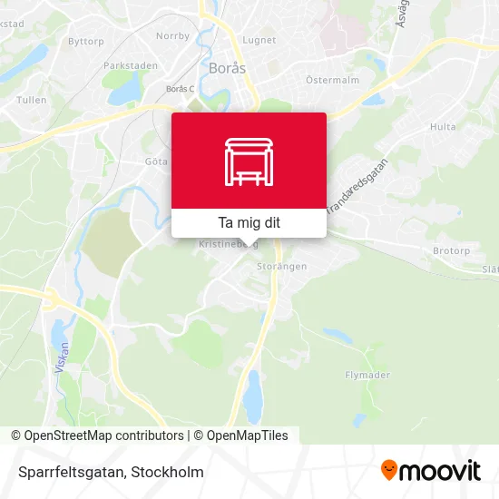 Sparrfeltsgatan karta