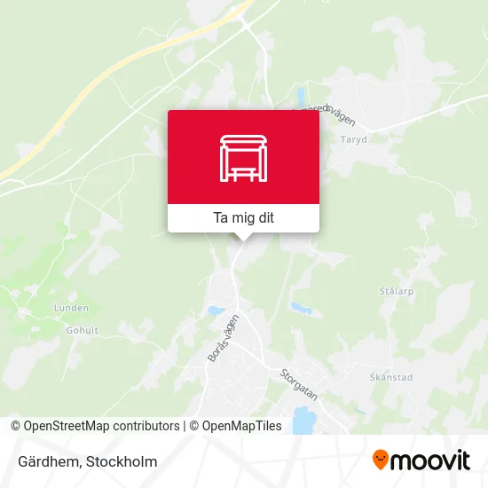Gärdhem karta
