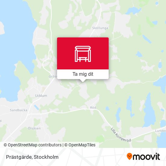 Prästgärde karta