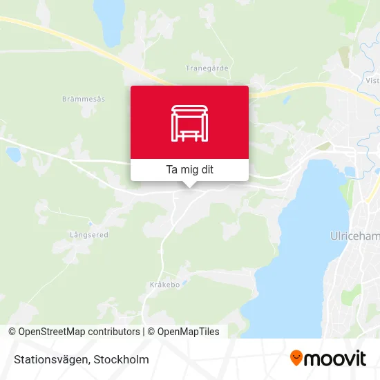 Stationsvägen karta