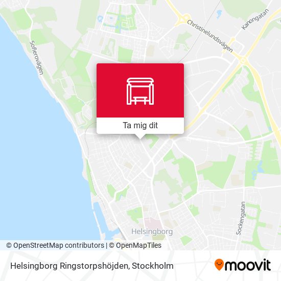 Helsingborg Ringstorpshöjden karta