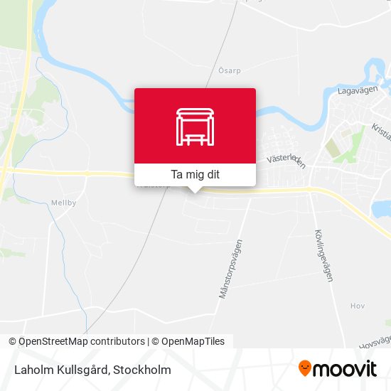 Laholm Kullsgård karta