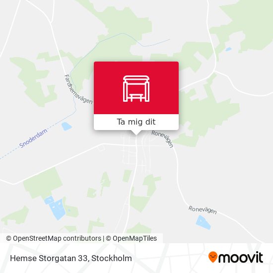 Hemse Storgatan 33 karta