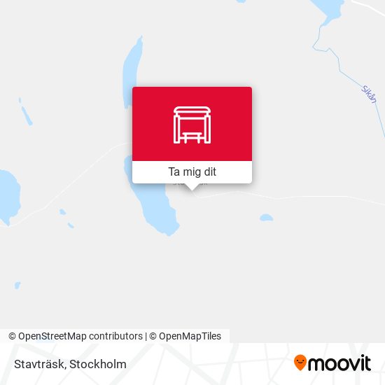 Stavträsk karta