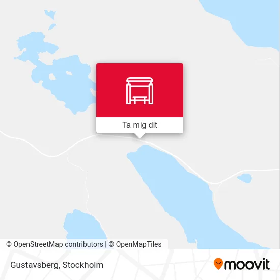 Gustavsberg karta