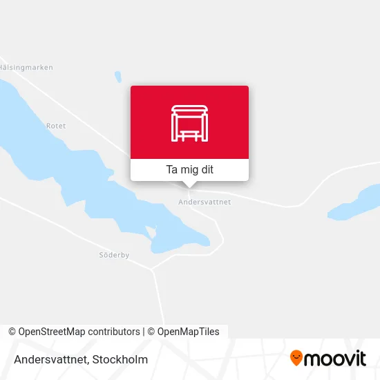 Andersvattnet karta