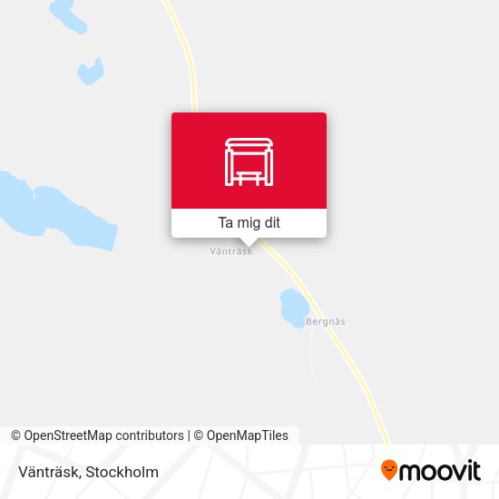 Vänträsk karta