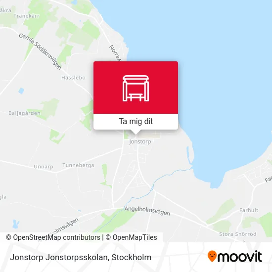 Jonstorp Jonstorpsskolan karta