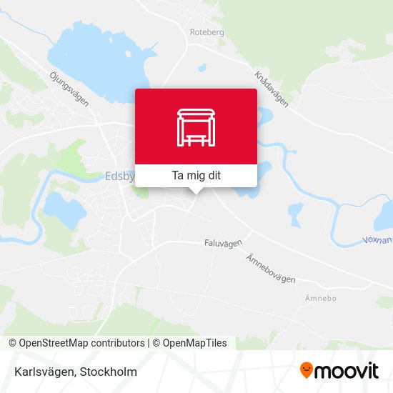 Karlsvägen karta