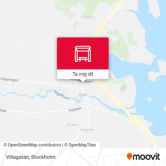 Villagatan karta