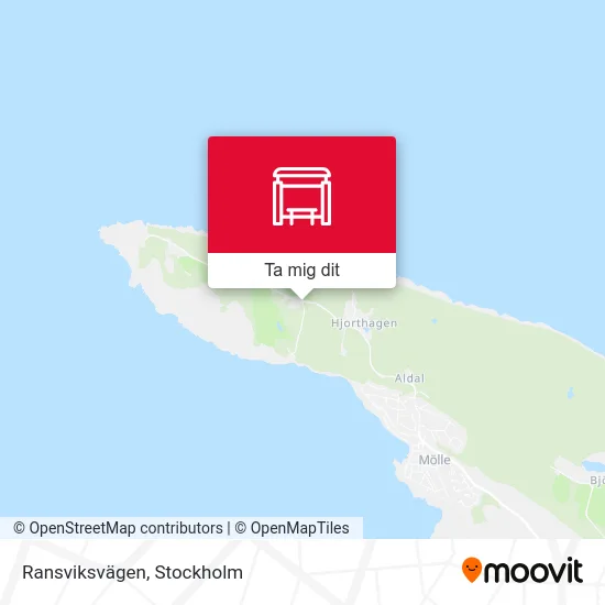 Ransviksvägen karta