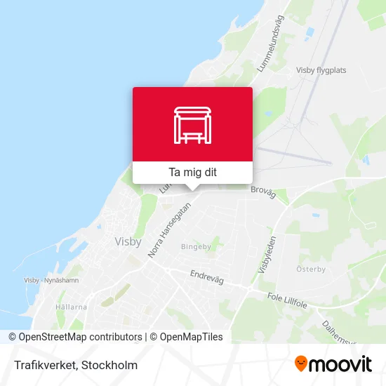 Trafikverket karta