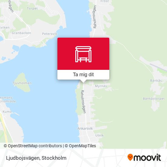 Ljudbojsvägen karta