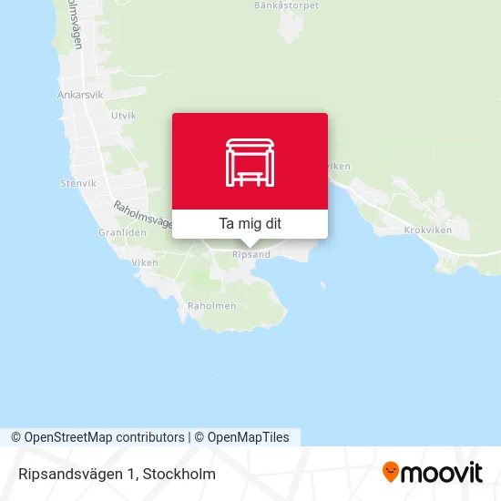 Ripsandsvägen 1 karta
