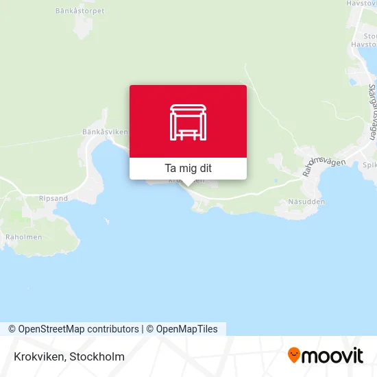 Krokviken karta