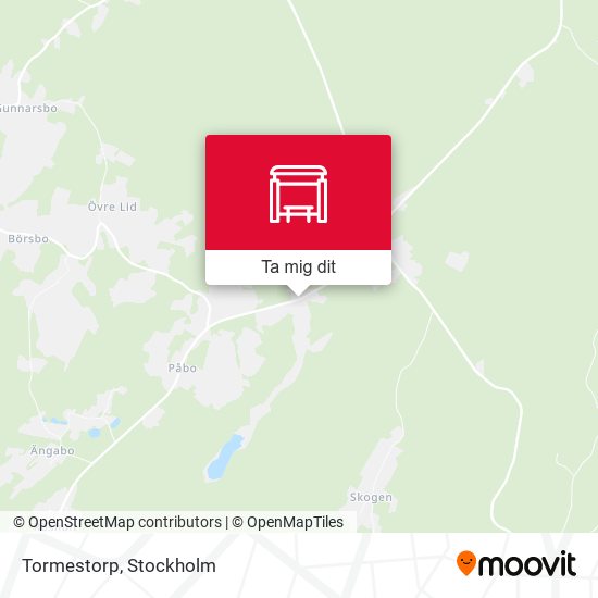 Tormestorp karta