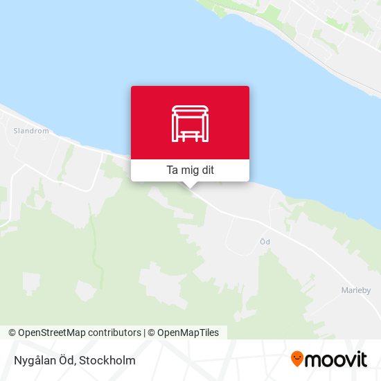 Nygålan Öd karta