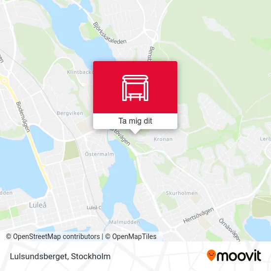 Lulsundsberget karta