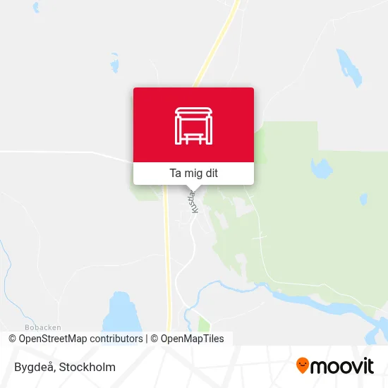 Bygdeå karta
