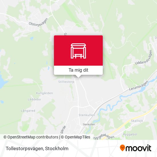 Tollestorpsvägen karta
