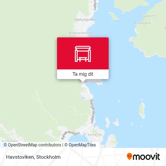 Havstoviken karta