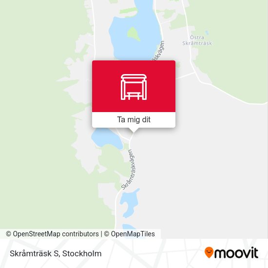 Skråmträsk S karta